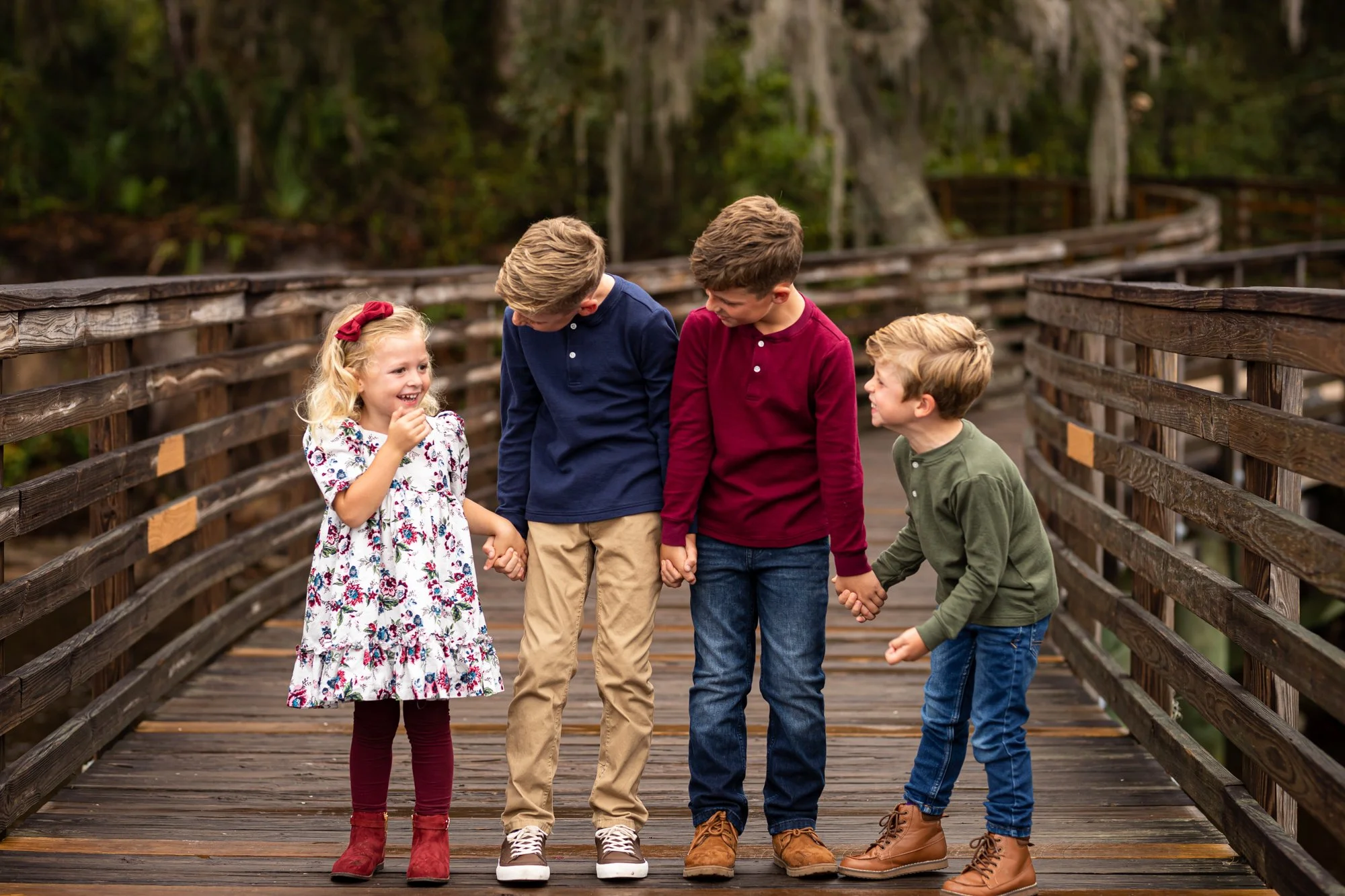 How to Wear Warm Colors in Family Photos (Without Regrets)